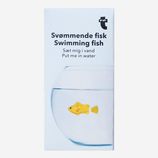 Flying Tiger Copenhagen Mavi Suda Yüzen Balık Oyuncağı