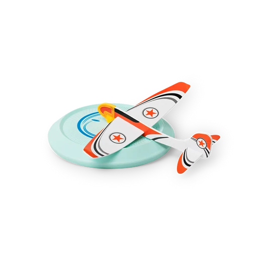 Flying Tiger Copenhagen Fırlatıcı Diskli Plastik Uçak