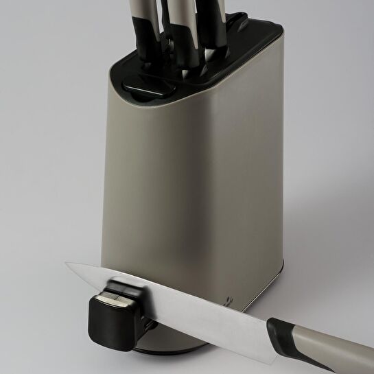 Jumbo Smart Grey Standlı 5'li Bıçak Seti