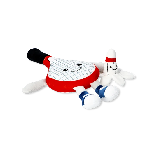 Flying Tiger Copenhagen Beyaz Peluş Badminton Oyuncağı