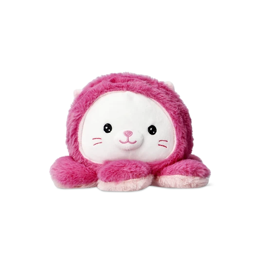 Flying Tiger Copenhagen Pembe Peluş Ahtapot Kılığında Kedi