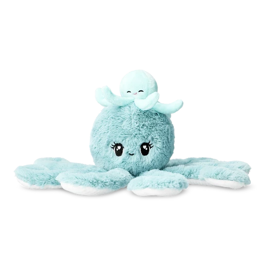 Flying Tiger Copenhagen Yeşil Peluş Ahtapot ve Yavrusu
