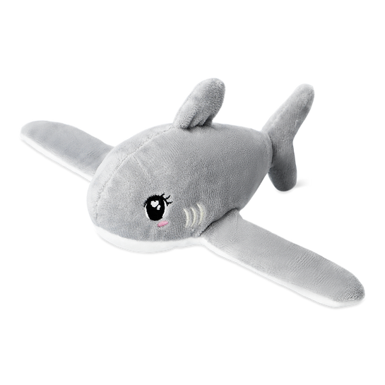 Flying Tiger Copenhagen Gri Peluş Sarılabilir Köpek Balığı