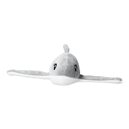 Flying Tiger Copenhagen Gri Peluş Sarılabilir Köpek Balığı