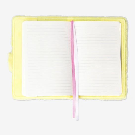 Flying Tiger Copenhagen Sarı Peluş Tavuk Kaplamalı A5 Defter