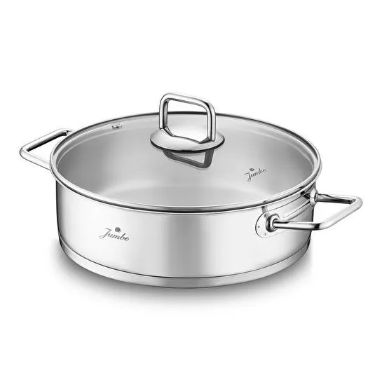 Jumbo New Malibu 8 Parça İndüksiyon Tabanlı Tencere Seti