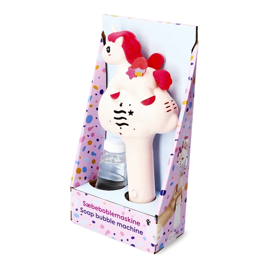 Flying Tiger Copenhagen Pembe Unicorn Detaylı Baloncuk Yapma Makinesi