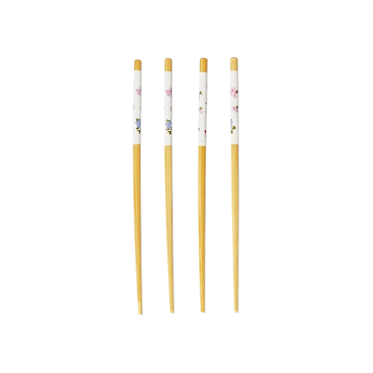 Flying Tiger Copenhagen 2'li Bahar Çiçekleri Desenli Bambu Chopstick