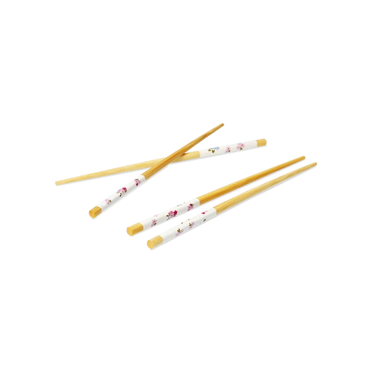 Flying Tiger Copenhagen 2'li Bahar Çiçekleri Desenli Bambu Chopstick