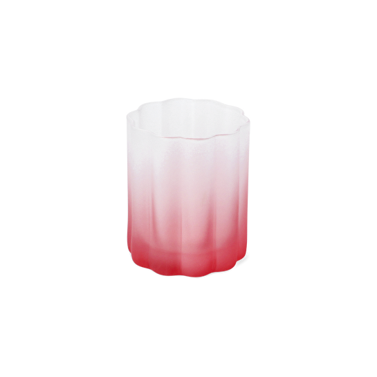 Flying Tiger Copenhagen Pembe Buzlu Cam Bardak