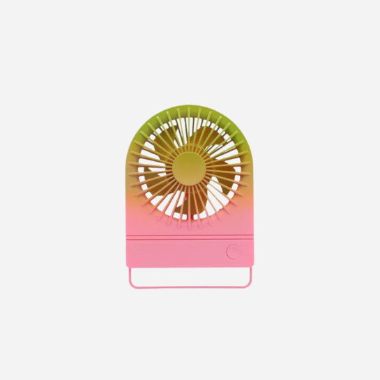 Flying Tiger Copenhagen Pembe Yeşil Masaüstü Vantilatörü