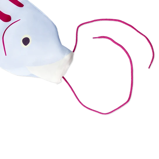 Flying Tiger Copenhagen Pembe Balık Şeklinde İpli Seyahat Torbası