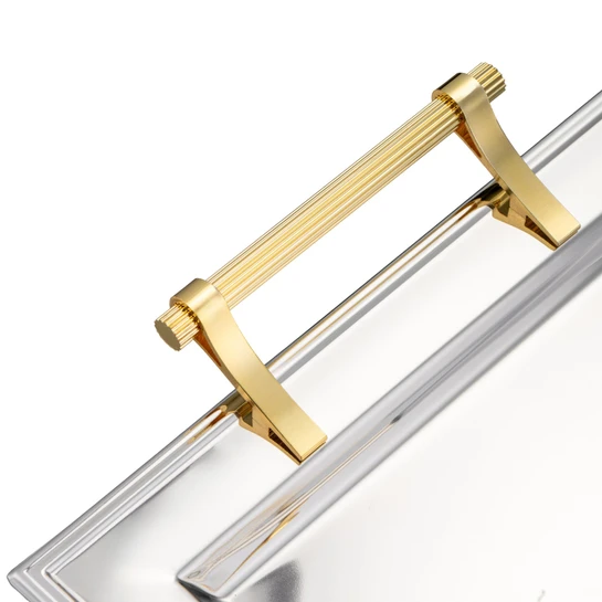 Jumbo Arezzo Gold 40 Parça Çelik Çay Seti