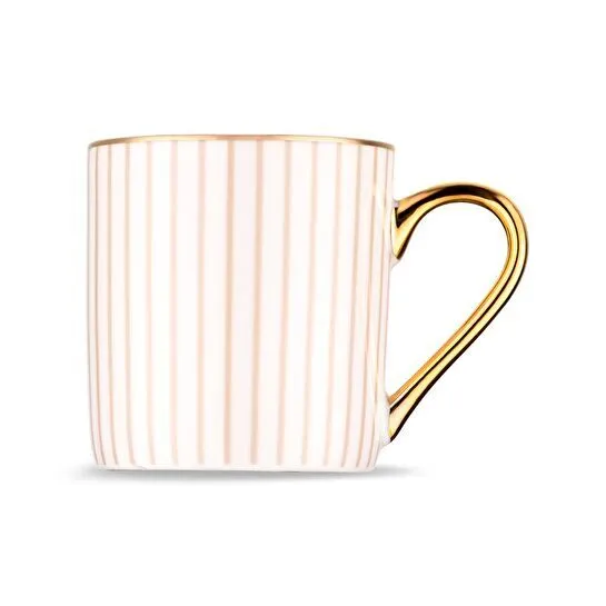 Jumbo Navy 2'li Kahve Fincan Takımı Beige