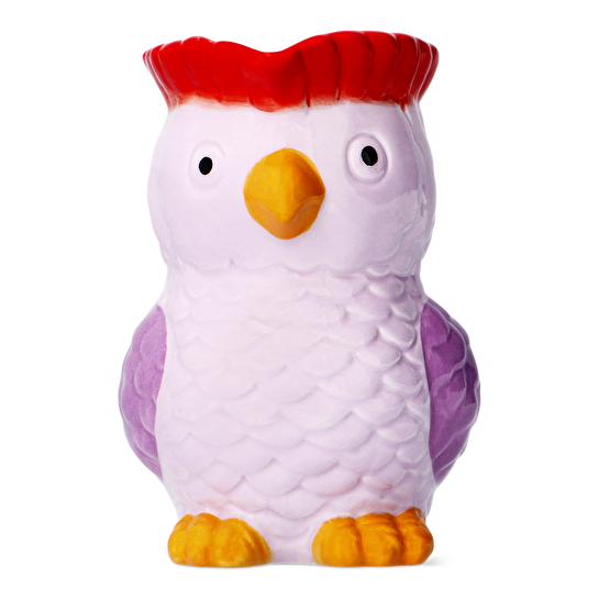 Flying Tiger Copenhagen Pembe Tropik Kuş Şeklinde Seramik Sürahi 500 ml