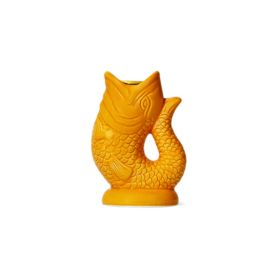 Flying Tiger Copenhagen Turuncu Balık Şeklinde Seramik Mumluk