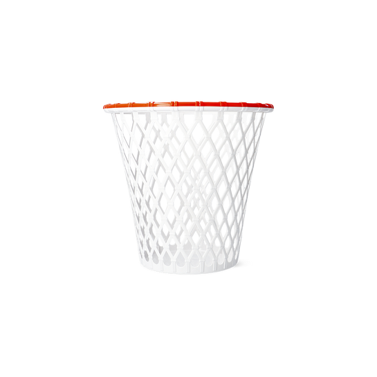 Flying Tiger Copenhagen Beyaz Basketbol Potası Şeklinde Çöp Kovası