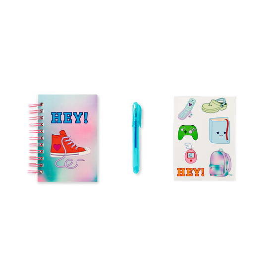 Flying Tiger Copenhagen Defter Detaylı Mini Sırt Çantası Anahtarlık