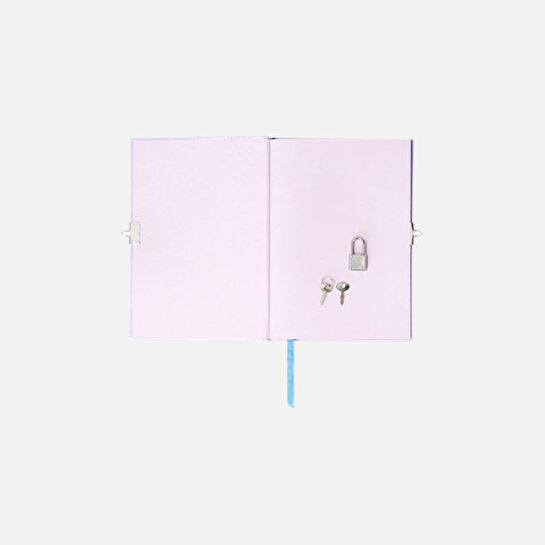 Flying Tiger Copenhagen Mor Kilitli Günlük