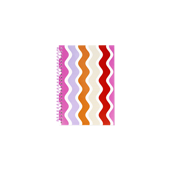 Flying Tiger Copenhagen Çok Renkli Plastik Kapaklı A5 Defter