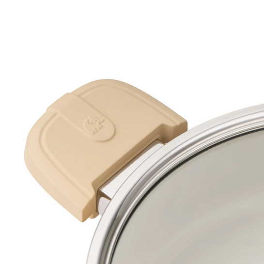 Jumbo Swiss Crystal Dark Cream 5 Parça İndüksiyon Tabanlı Tencere Seti
