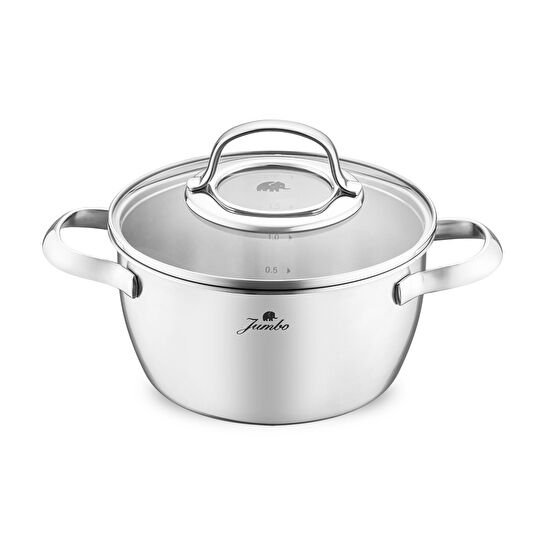 Jumbo Swiss Crystal Dark Cream İndüksiyon Tabanlı Tava 26 cm