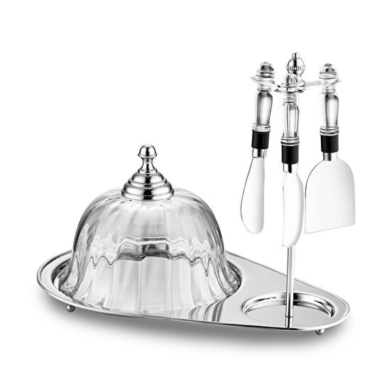 Jumbo Alula Sunum Seti Silver