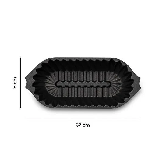 Jumbo Shark Swiss Black Baton Kek Kalıbı