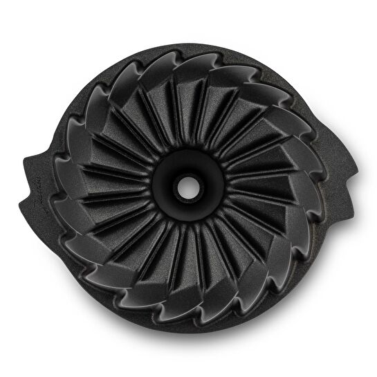 Jumbo Shark Swiss Black Yuvarlak Kek Kalıbı