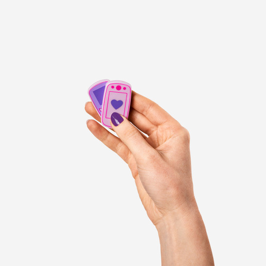 Flying Tiger Copenhagen Pembe Telefon Şeklinde Stres Oyuncağı