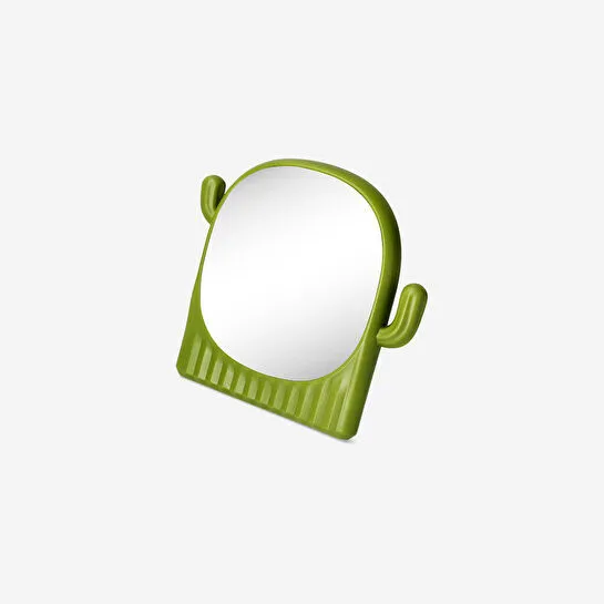 Flying Tiger Copenhagen Yeşil Kaktüs Şeklinde Makyaj Aynası