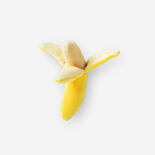 Flying Tiger Copenhagen Sarı Mini Muz Peluş Oyuncak