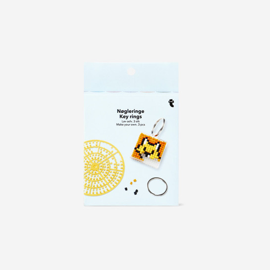Flying Tiger Copenhagen Kendin Yap 3'lü Boncuk Anahtarlık