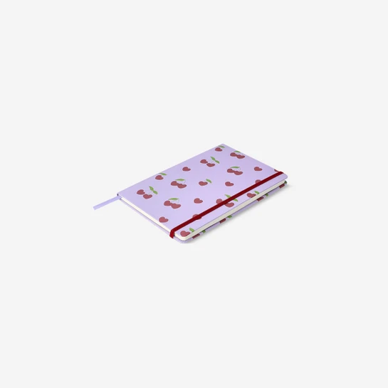 Flying Tiger Copenhagen Kiraz Desenli Bullet Planlayıcı A5 Defter