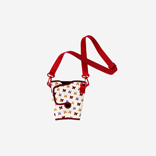 Flying Tiger Copenhagen Fiyonk Desenli Matara Çantası