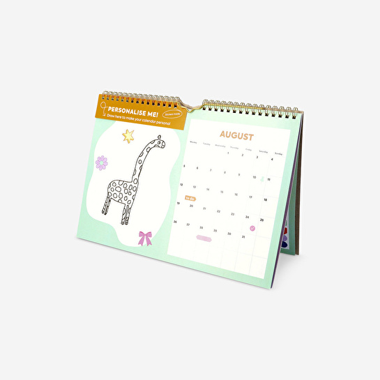 Flying Tiger Copenhagen Kendin Yap 12 Aylık Takvim