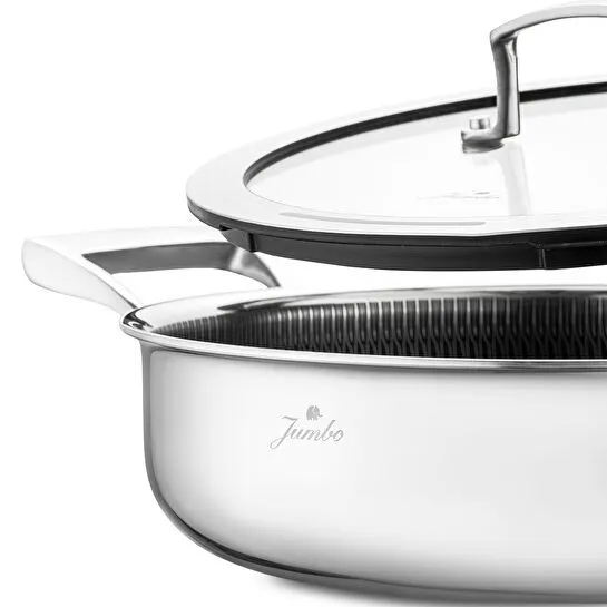 Jumbo New Baby Steel 6 Parça İndüksiyon Tabanlı Çelik Mini Set