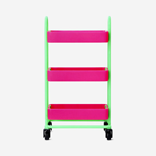 Flying Tiger Copenhagen Pembe Yeşil Masaüstü Düzenleyici