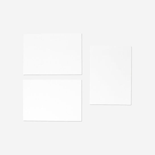 Flying Tiger Copenhagen 3'lü İnce Kanvas A4