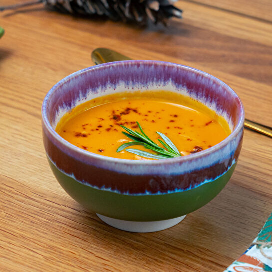 Flying Tiger Copenhagen Pembe Yeşil Küçük Seramik Kase