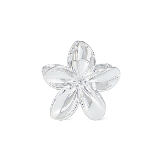 Flying Tiger Copenhagen Gümüş Çiçek Şeklinde Kıskaçlı Toka