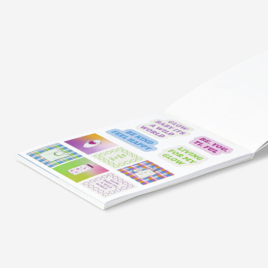 Flying Tiger Copenhagen 12 Sayfa Ajanda Süsleme Sticker Seti