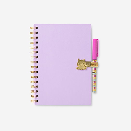 Flying Tiger Copenhagen Altın Kedi Şeklinde Kalem Halkası