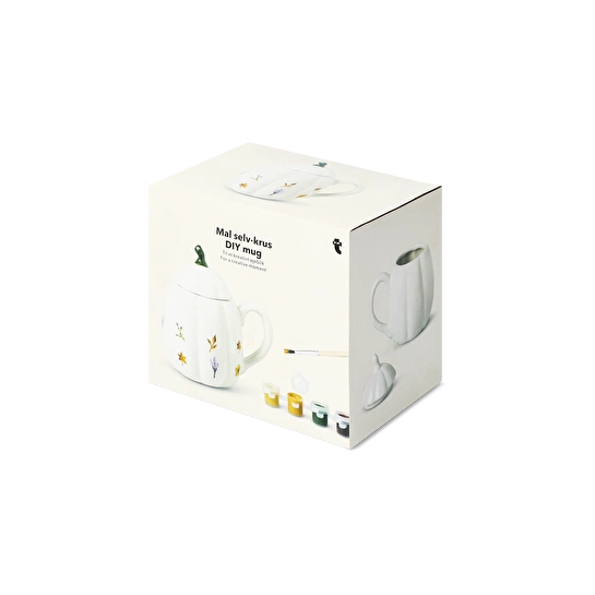 Flying Tiger Copenhagen Kendin Yap Balkabağı Kupa Boyama Kiti