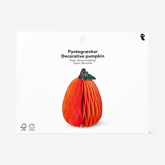 Flying Tiger Copenhagen Balkabağı Şeklinde Oval Masa Süsü