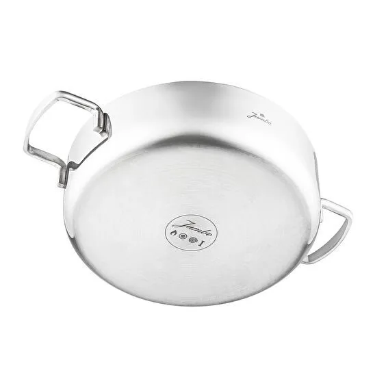 Jumbo Weston 3PLY 8 Parça İndüksiyon Tabanlı Paslanmaz Çelik Tencere Seti