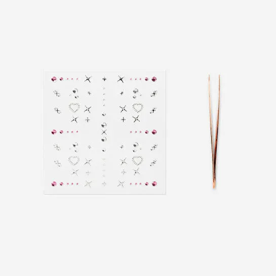 Flying Tiger Copenhagen Parlak Taşlı Tırnak Stickerı