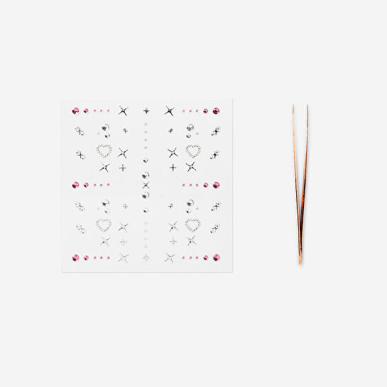 Flying Tiger Copenhagen Parlak Taşlı Tırnak Stickerı