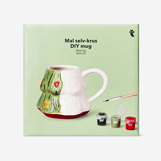 Flying Tiger Copenhagen Kendin Yap Yılbaşı Temalı Kupa Seti