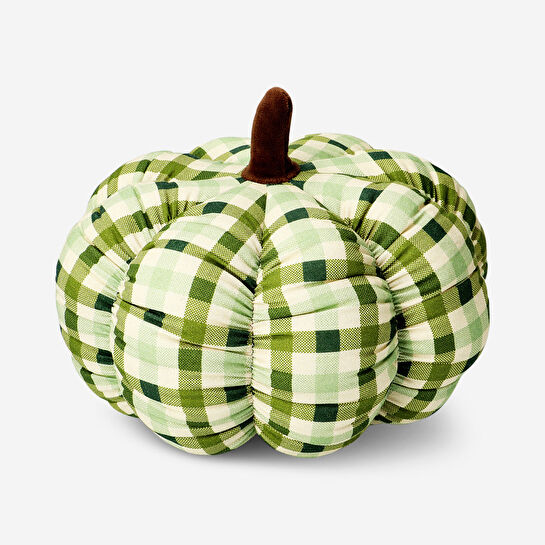 Flying Tiger Copenhagen Balkabağı Şeklinde Kareli Yastık